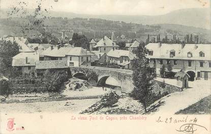 CPA FRANCE 73 " Cognin, Le vieux pont"