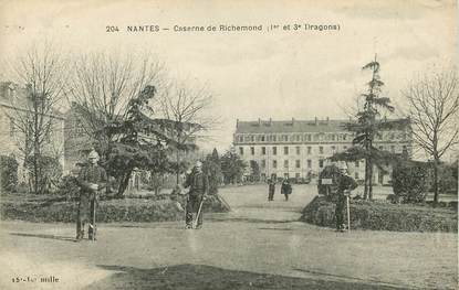 CPA FRANCE 44 "Nantes, caserne de Richemond"