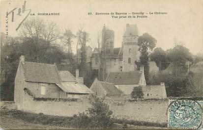 / CPA FRANCE 14 "Environs de Bayeux, Creuilly, le château"