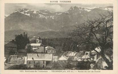 CPA FRANCE 73 "Tournon, Route du Col de Tamié"