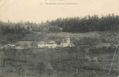 CPA FRANCE 73 " Villaroux et Montraillan"