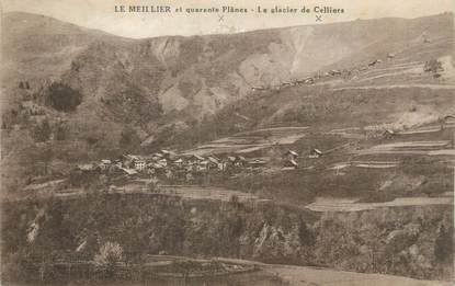 CPA FRANCE 73 "Le Meillier, Quarante Plânes et le Glacier de Celliers"