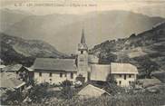 73 Savoie CPA FRANCE 73 " Les Avanchers, L'église et la Mairie"