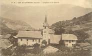 73 Savoie CPA FRANCE 73 " Les Avanchers, L'église et la Mairie"
