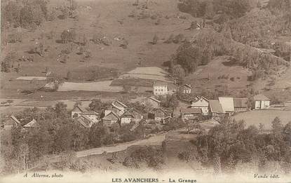 CPA FRANCE 73 " Les Avanchers, La Grange"