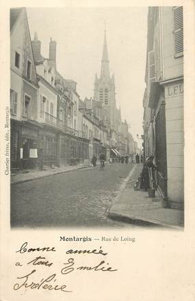 / CPA FRANCE 45 "Montargis, rue de Loing"