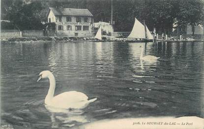 CPA FRANCE 73 " Le Bourget du Lac, Le port"