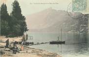 73 Savoie CPA FRANCE 73 " Le Lac du Bourget, La Dent du Chat" / LAVEUSE