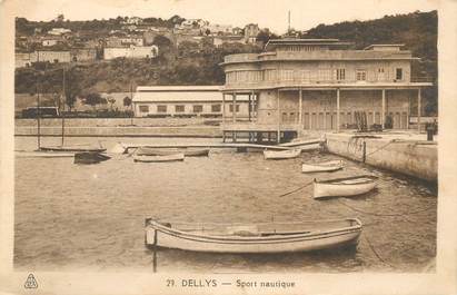 CPA ALGERIE "Dellys, sport nautique"