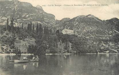 CPA FRANCE 73 " Le Lac du Bourget, Château de Bourdeau"