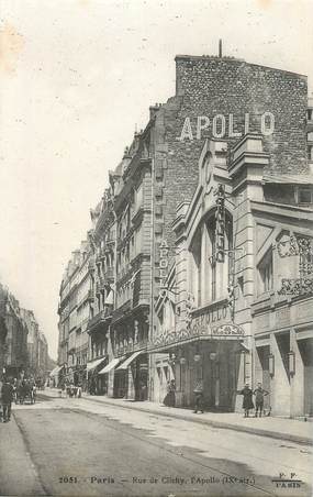 CPA FRANCE 75 " Paris 11ème, Rue de Clichy, l'Apollo " / SALLES DE CINEMA