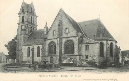 CPA FRANCE 77 " Fontenay Trésigny, Eglise "