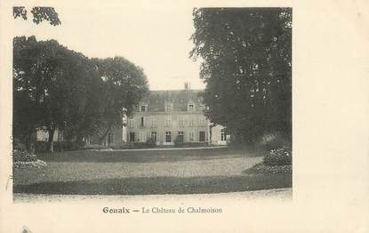 CPA FRANCE 77 " Gouaix, Le Château de Chalmoison"