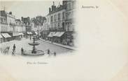 89 Yonne / CPA FRANCE 89 "Auxerre, place des Fontaines"