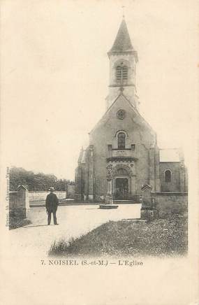 CPA FRANCE 77 " Noisiel, L'église"