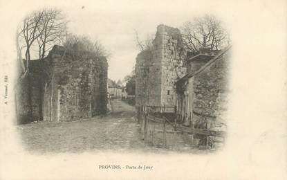 CPA FRANCE 77 " Provins, Porte de Jouy"