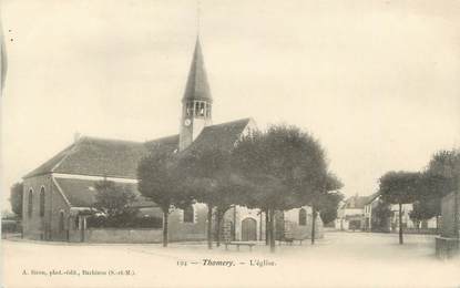CPA FRANCE 77 " Thomery, L'église"
