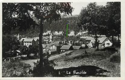 / CPSM FRANCE 48 "La Bastide, quartier de la gare et villas"