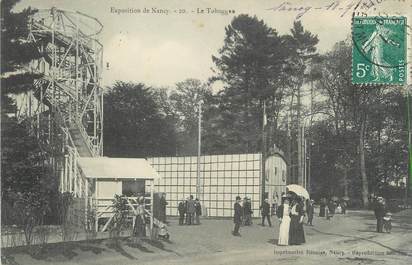 CPA FRANCE 54 " Nancy, Le toboggan" / MANEGE / EXPOSITION de 1909