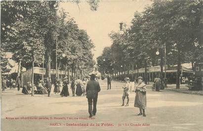 CPA FRANCE 54 " Nancy, La Grande allée de la Foire" / EXPOSITION de 1909