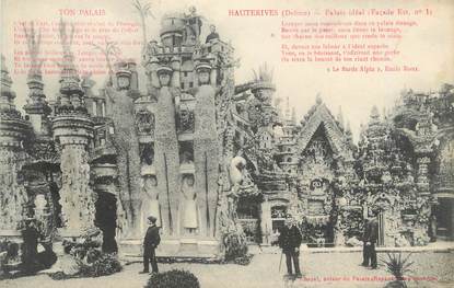 CPA FRANCE 26 " Hauterives, Le Palais Idéal"