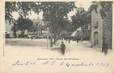 CPA FRANCE 83 " Ollioules, Place des Palmiers"