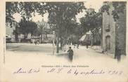 83 Var CPA FRANCE 83 " Ollioules, Place des Palmiers"