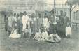 CPA FRANCE 44 " Nantes, Le danseur guerrier et ses musiciens" / VILLAGE NOIR / EXPOSITION DE 1904