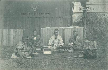 CPA FRANCE 44 " Nantes, Les bijoutiers" / VILLAGE NOIR / EXPOSITION DE 1904