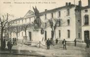 42 Loire / CPA FRANCE 42 "Roanne, monument des combattants de 1870 et palais de justice"