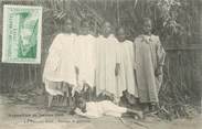 44 Loire Atlantique CPA FRANCE 44 " Nantes, Groupe de garçons"/ Exposition de 1904 / VILLAGE NOIR"