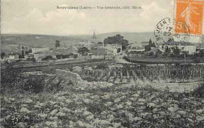 / CPA FRANCE 42 "Soleymieux, vue générale"