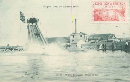 CPA FRANCE 44 " Nantes, Water toboggan" / Exposition de 1904