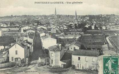 CPA FRANCE 85 " Fontenay le Comte, Vue générale"