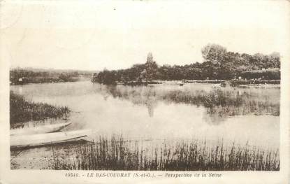 CPA FRANCE 91 " Le Bas Coudray, Perspective de la Seine"