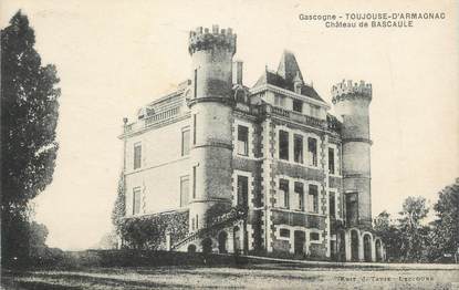 CPA FRANCE 32 " Toujouse d'Armagnac, Château de Bascaule"