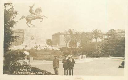 CPA ITALIE "Spezia, monument Garibaldi"