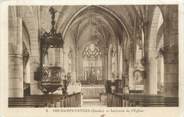 25 Doub CPA FRANCE 25 " Orchamps Vennes, Intérieur de l'église"