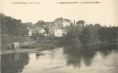 / CPA FRANCE 14 "Thury Harcourt, le moulin de la gare"