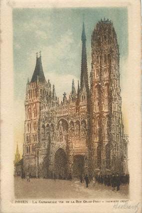 CPA FRANCE 76 " Rouen, La cathédrale"