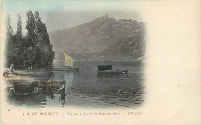 CPA FRANCE 73 "Le Lac du Bourget"