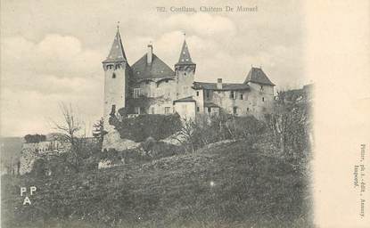 CPA FRANCE 73 "Conflans, Le château de Manuel"