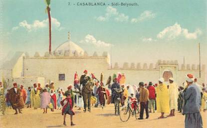 CPA MAROC "Casablanca, Sidi Belyouth"
