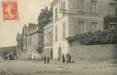 / CPA FRANCE 14 "Orbec en Auge, rue de Lisieux"