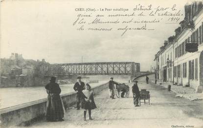CPA FRANCE 63 " Le Pont Métallique"