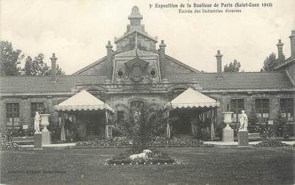 CPA FRANCE 93 "St Ouen, Entrée des industries diverses" / EXPOSITION DE 1910