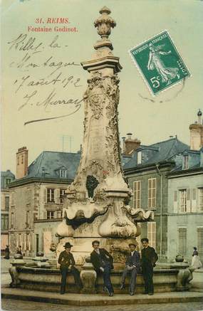 CPA FRANCE 51 " Reims, Fontaine Godinot"