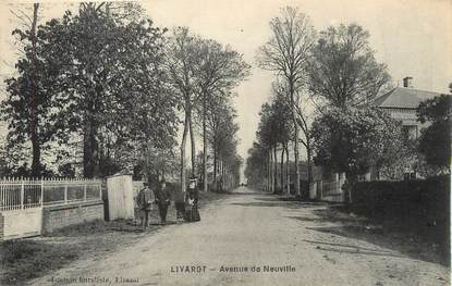 / CPA FRANCE 14 "Livarot, avenue de Neuville"