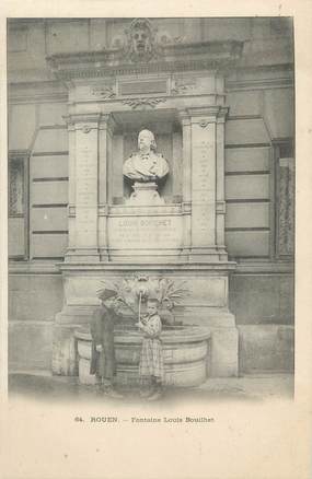 CPA FRANCE 76 " Rouen, La Fontaine Louis Bouihet"