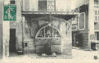 CPA FRANCE 48 " Mende, La Fontaine Notre Dame"